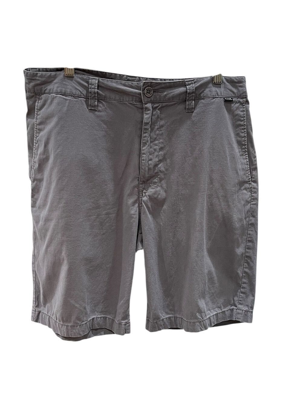 Travis Mathew Chino Performance Stretch Lightweight Shorts SZ 34 Grey
